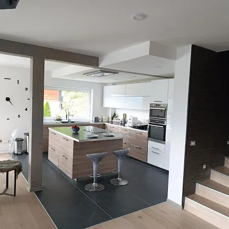 别墅 Modern House In The Woods With A View Of Millstaettersee