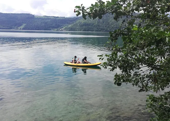 Modern House In The Woods With A View Of Millstaettersee Villa Millstatt