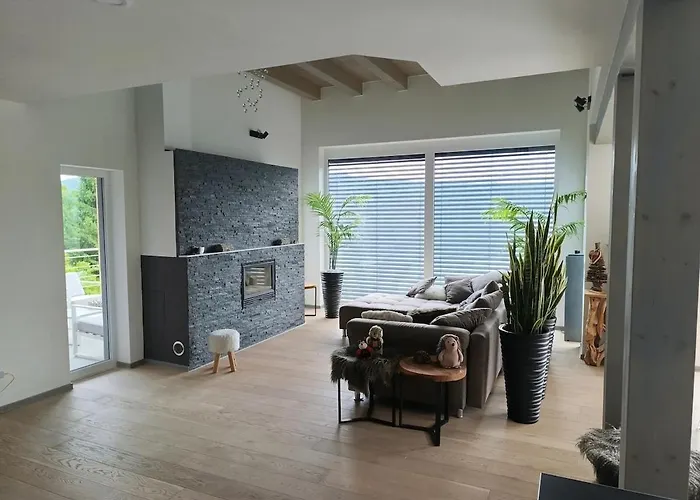 Villa Modern House In The Woods With A View Of Millstaettersee *