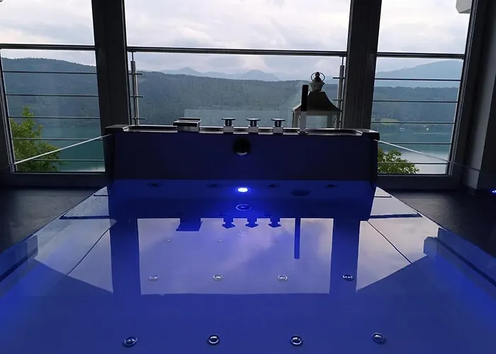 Villa Modern House In The Woods With A View Of Millstaettersee Millstatt