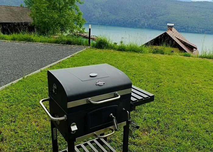 Modern House In The Woods With A View Of Millstaettersee Villa Millstatt
