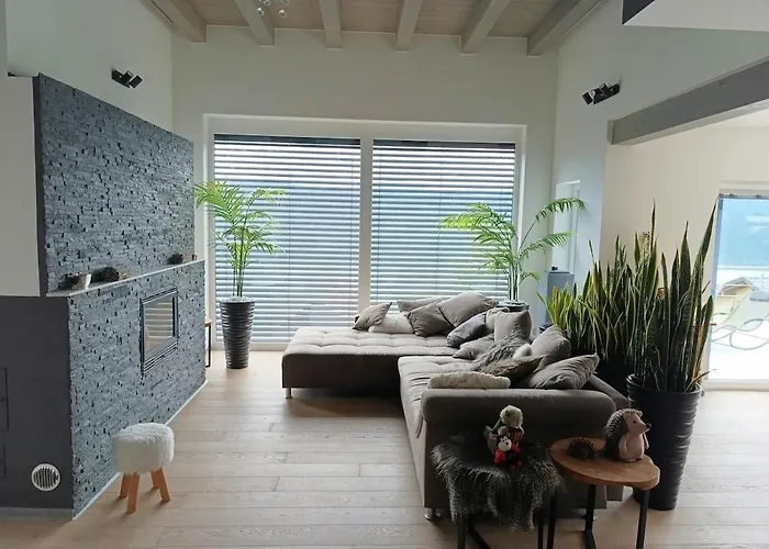 Modern House In The Woods With A View Of Millstaettersee Millstatt